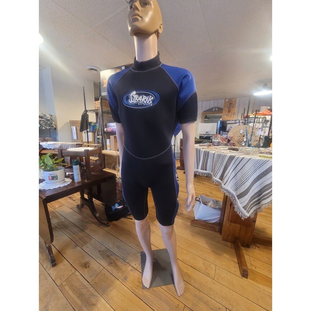 Vintage Stearns Short Sleeve Nylon Neoprene Wetsuit  in Men’s Size MEDIUM